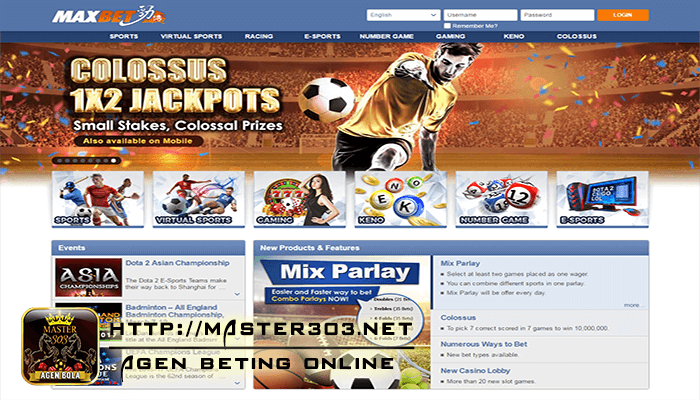 agen bola online, bandar bola terpercaya, agen resmi maxbet, situs taruhan bola