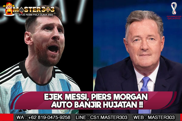 Piers Morgan Senggol Messi